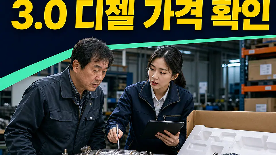 안성 모하비 촉매 가격 대조 포인트