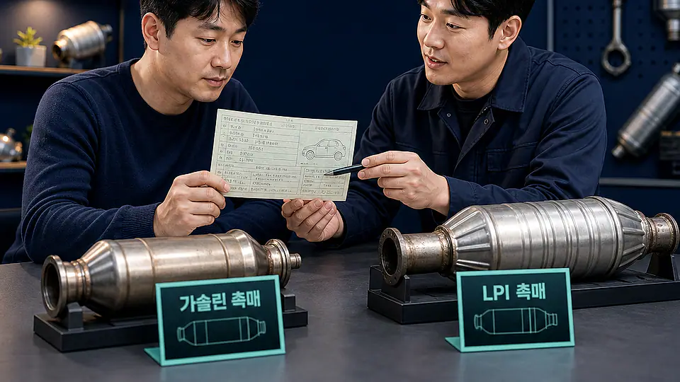 아산 NF쏘나타 촉매 교체 비용 핵심 대상