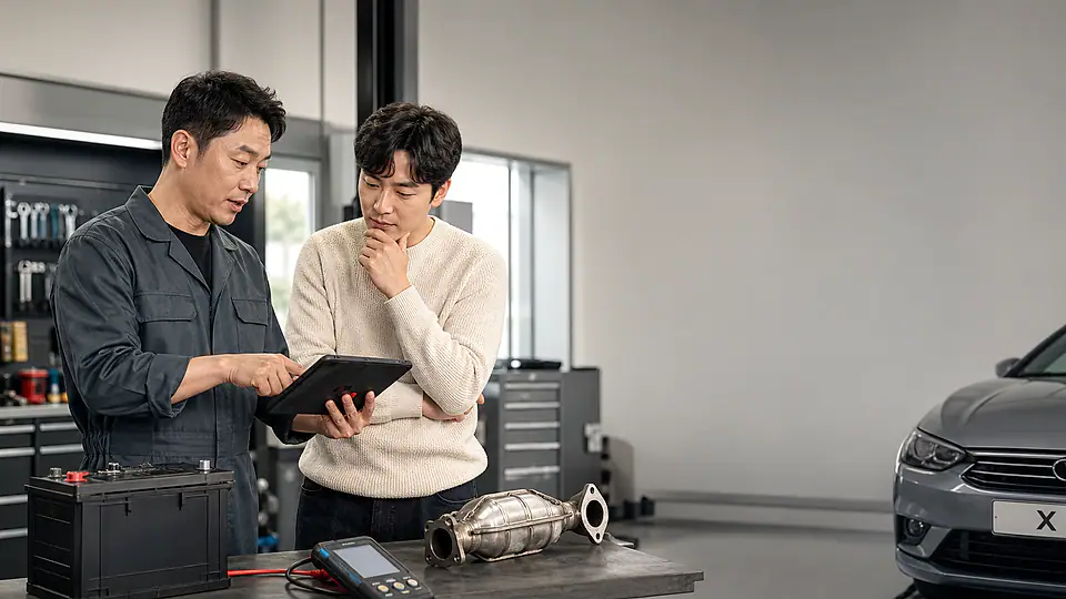 배터리 교체 후 OBD 상담 준비