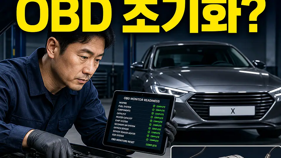 배터리 교체 후 OBD 대조 포인트