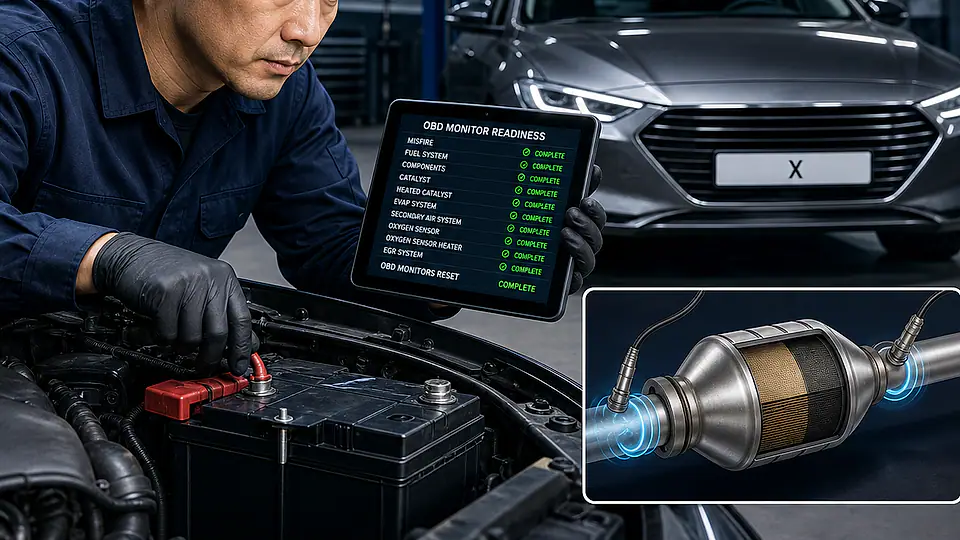 배터리 교체 후 OBD 핵심 대상