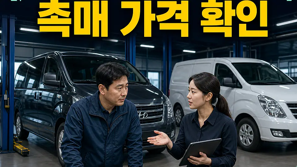 보은 그랜드 스타렉스 촉매 가격 대조 포인트
