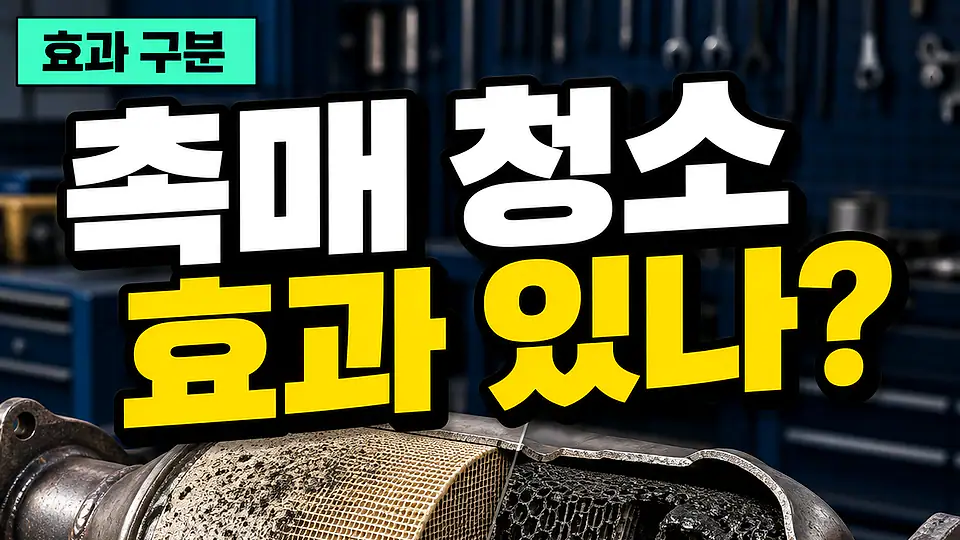 자동차 촉매 청소 효과 다음 행동