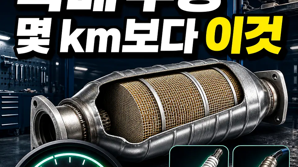 자동차 촉매 수명 대조 포인트