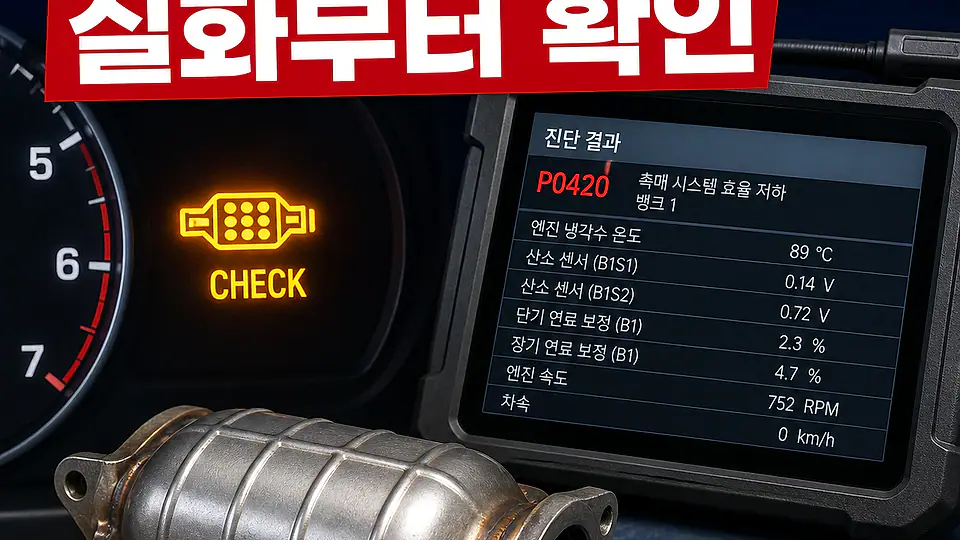 촉매 과열 원인 대조 포인트