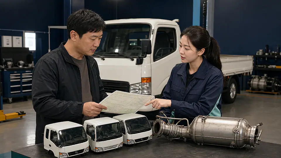 청주 포터2 촉매 가격 상담 준비