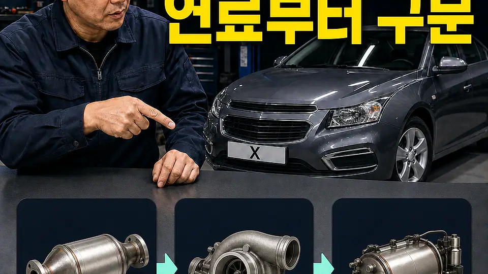 쉐보레 크루즈 촉매 교체 비용 대조 포인트