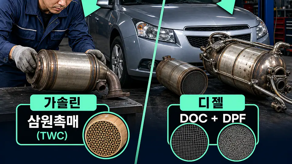 라세티 프리미어 촉매 교체 비용 핵심 대상