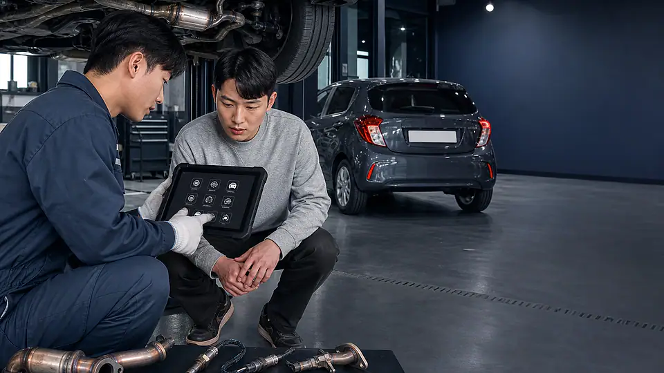 스파크 M400 P0420 상담 준비