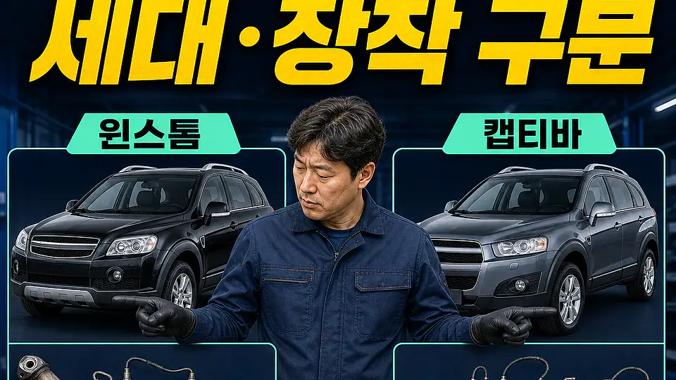 윈스톰 DPF 교체 비용 대조 포인트