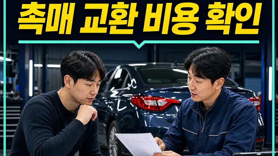 대전 YF쏘나타 촉매 교환 비용 대조 포인트