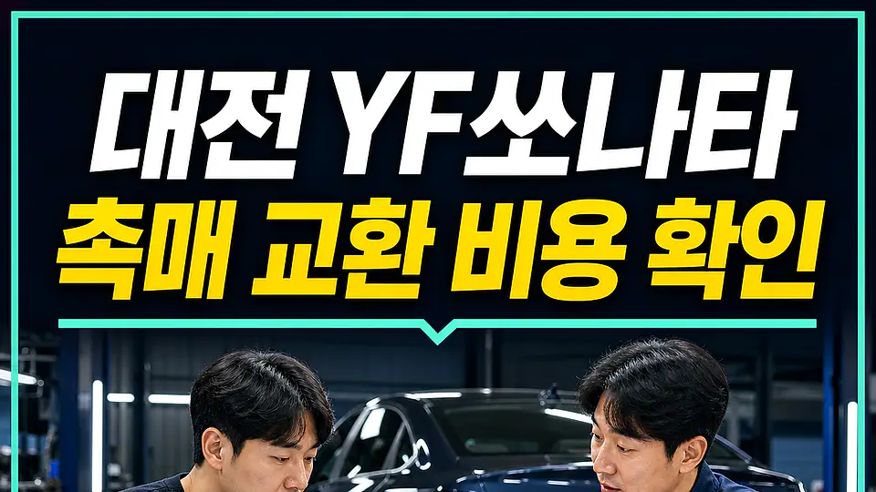 대전 YF쏘나타 촉매 교환 비용 다음 행동