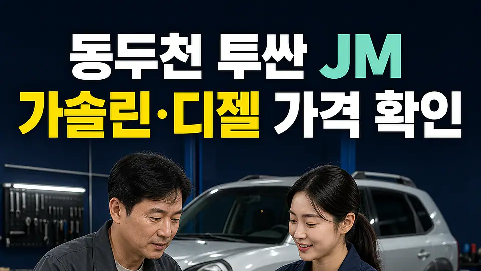 동두천 투싼 JM 촉매 가격 다음 행동