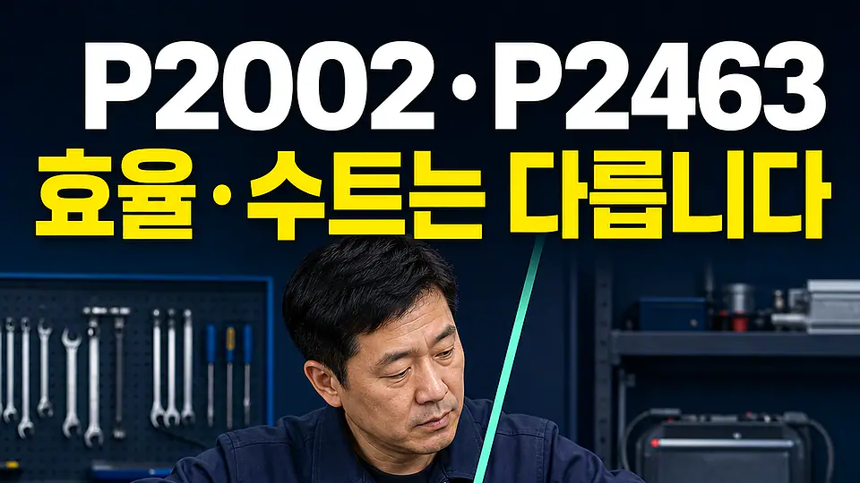 P2002 P2463 DPF 다음 행동