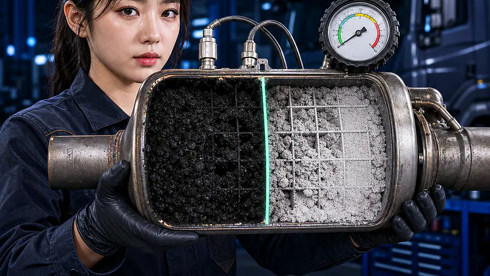 P242F DPF 회분 축적 핵심 대상
