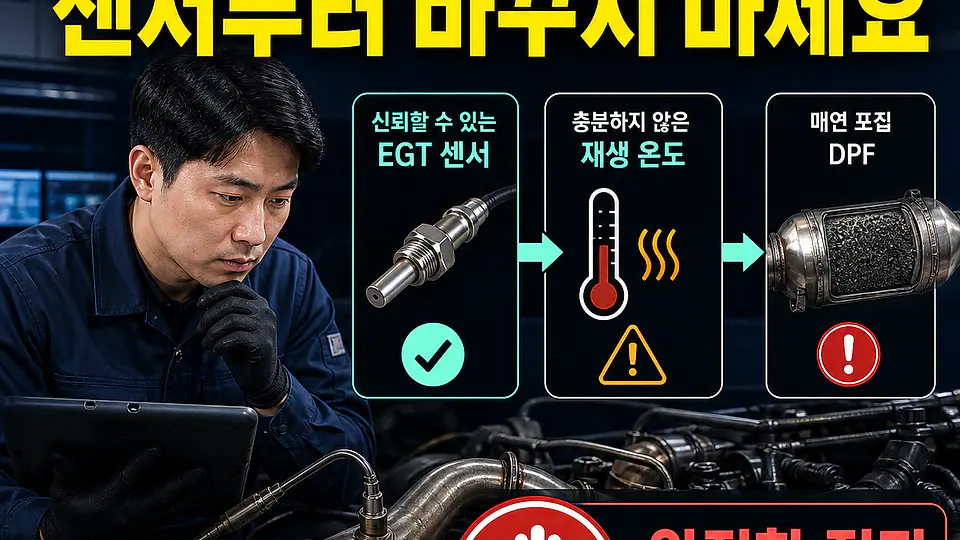 P244C DPF 재생 온도 부족 대조 포인트