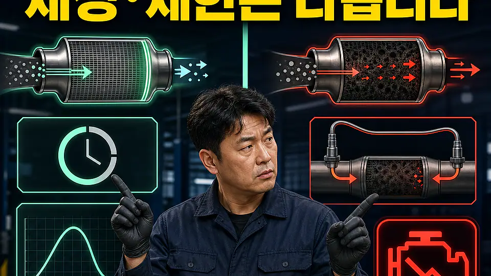 P2458 P246C DPF 대조 포인트