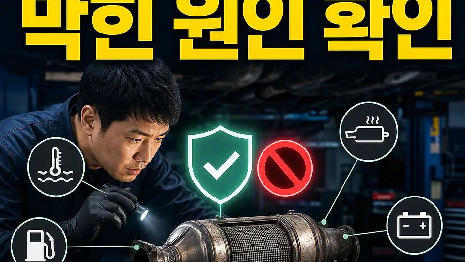 P246B DPF 재생 조건 대조 포인트