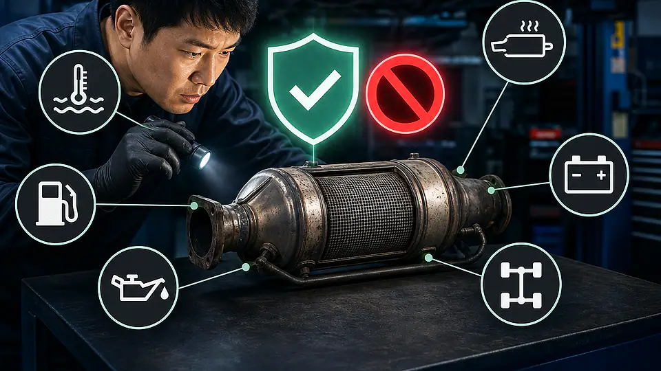 P246B DPF 재생 조건 핵심 대상