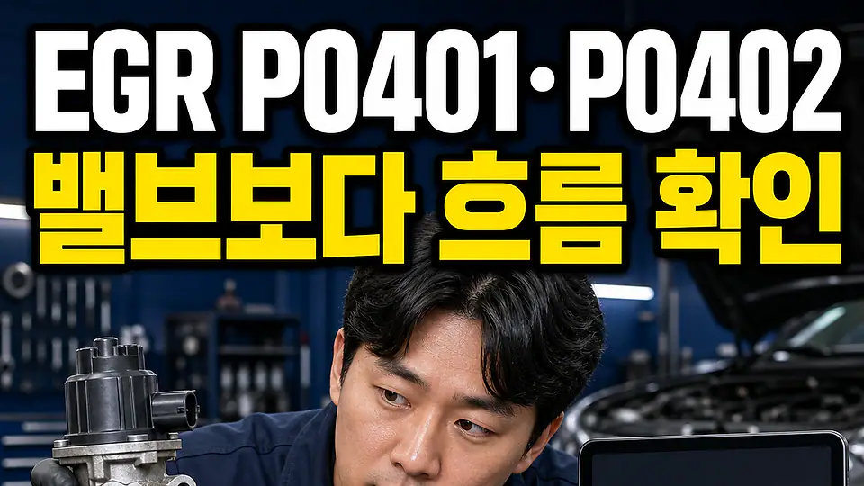 EGR P0401 다음 행동