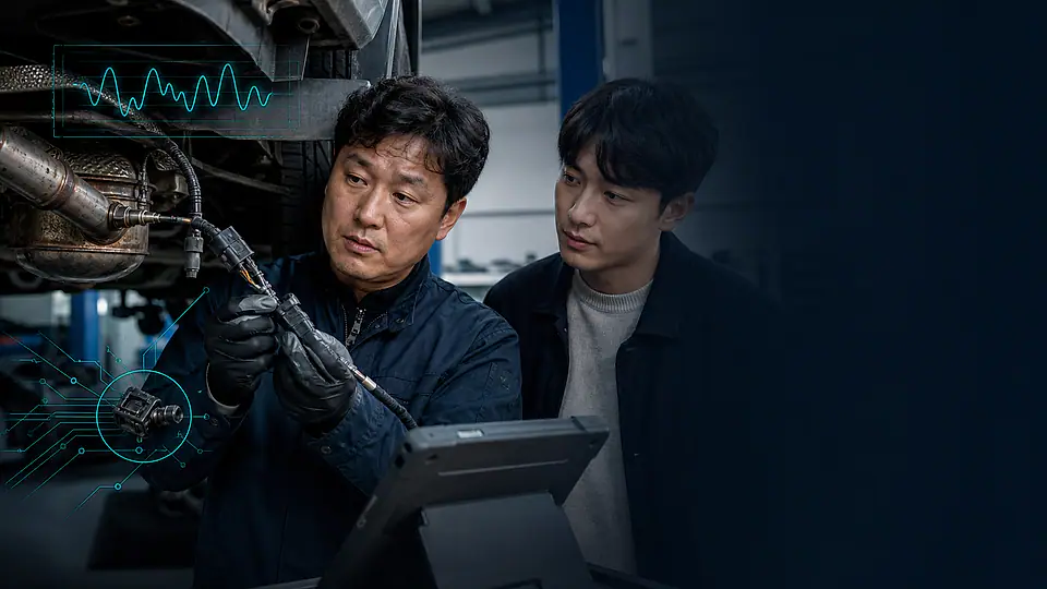 P040D P040E EGR 온도센서 상담 준비