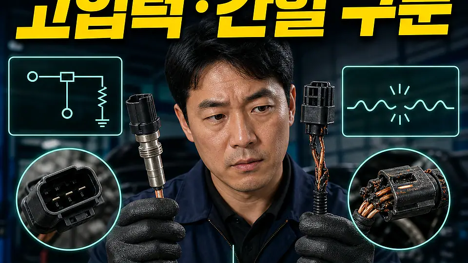 P040D P040E EGR 온도센서 대조 포인트