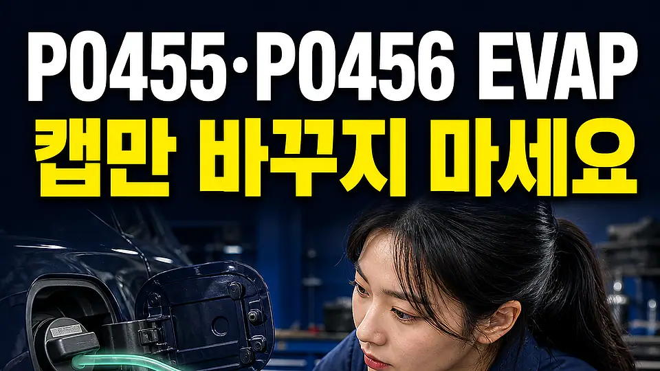 P0455 P0456 다음 행동