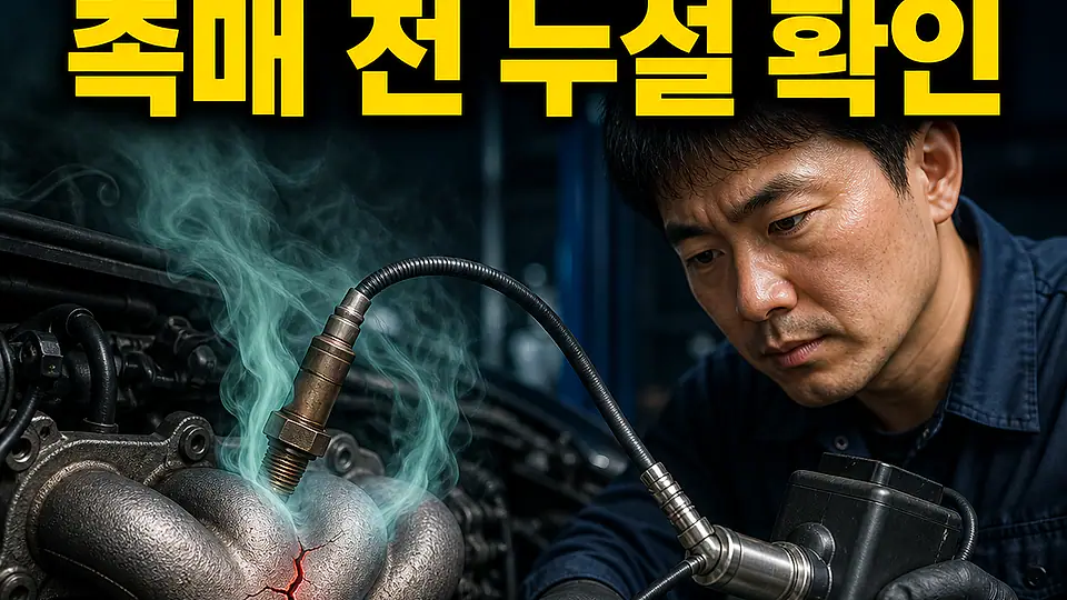 배기 매니폴드 균열 대조 포인트