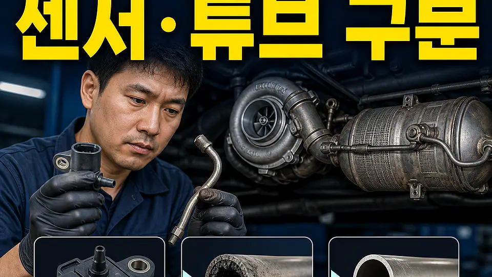 P0471 배기압력센서 대조 포인트