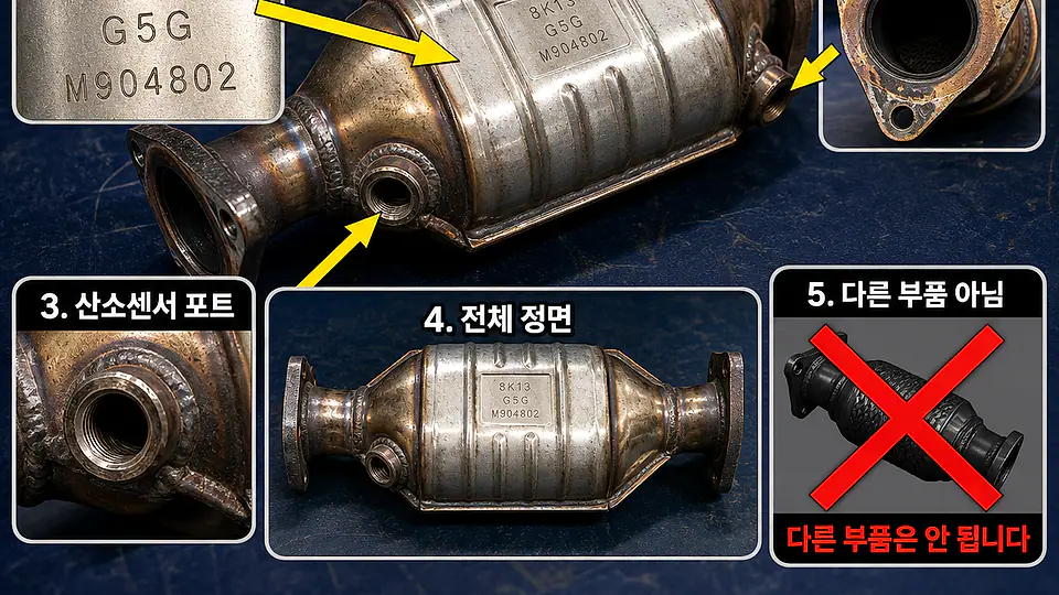 기존 촉매 사진 촬영법 핵심 대상