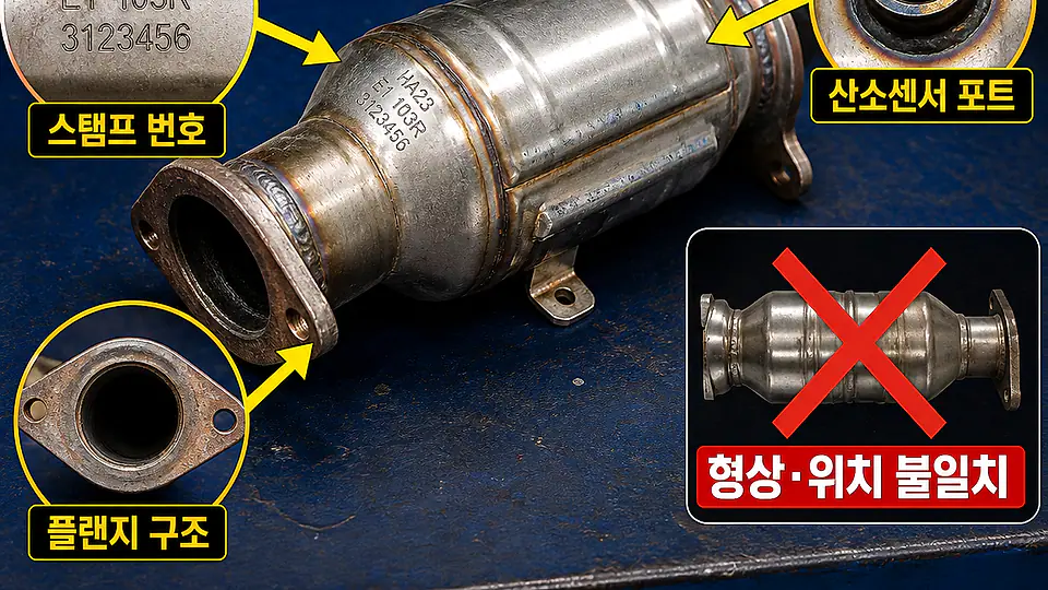 전촉매 후촉매 구분 핵심 대상