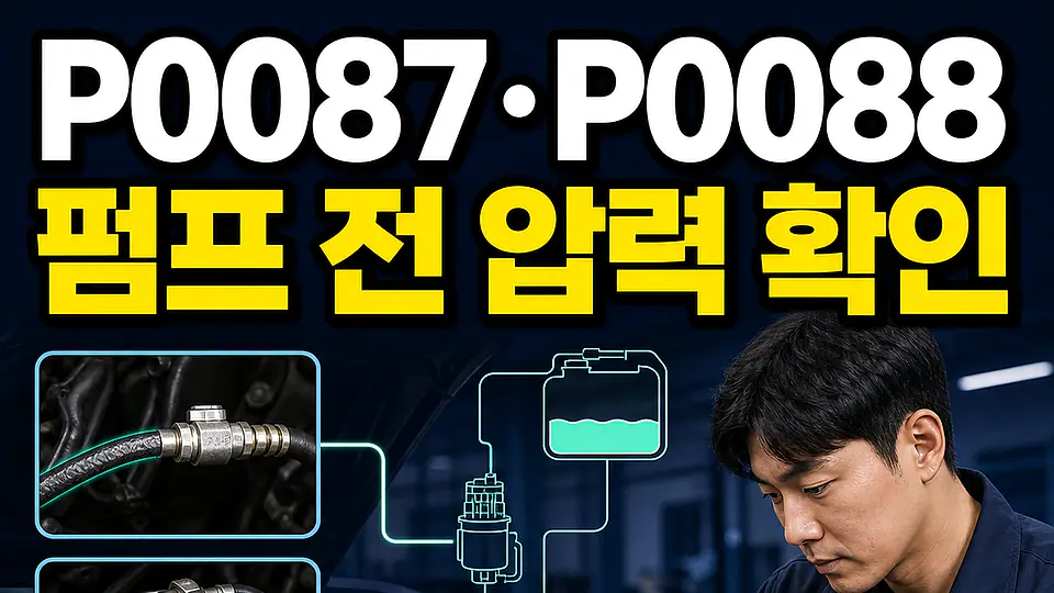 P0087 P0088 다음 행동