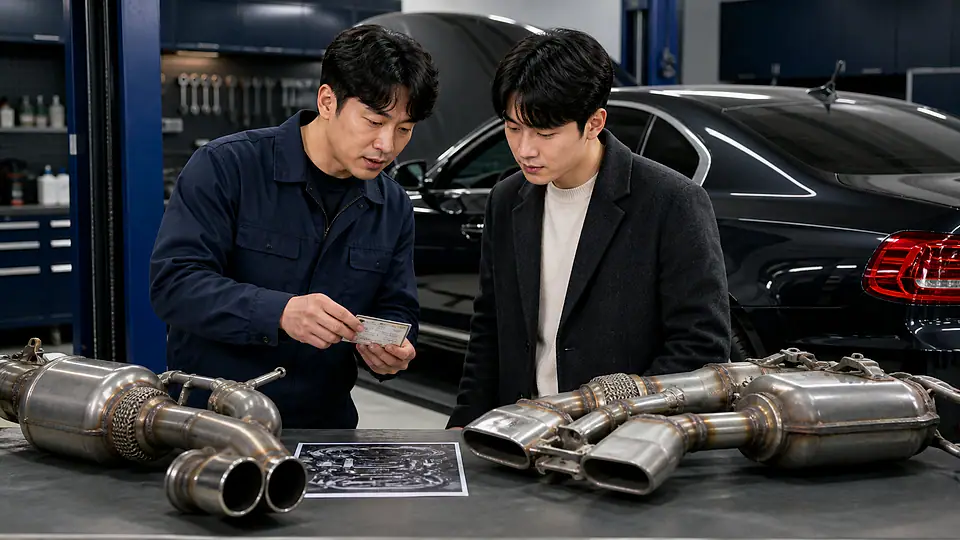 G80 RG3 촉매 경고등 상담 준비