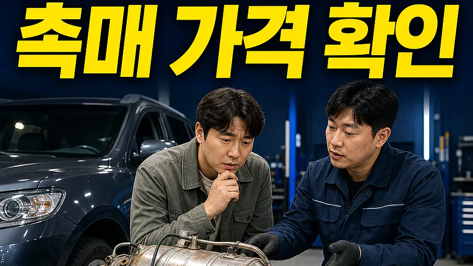 금산 싼타페 CM 촉매 가격 대조 포인트