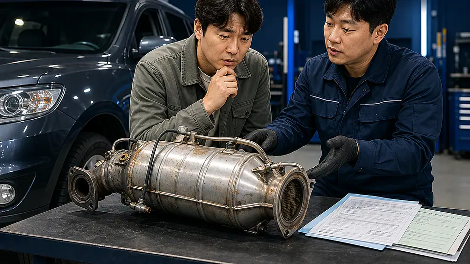 금산 싼타페 CM 촉매 가격 핵심 대상
