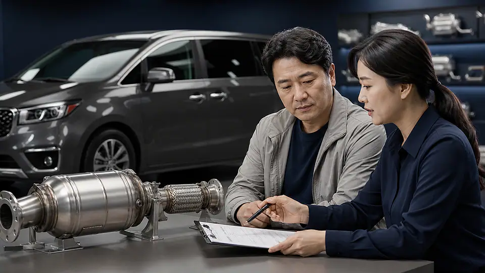 김포 올 뉴 카니발 촉매 교환 비용 상담 준비