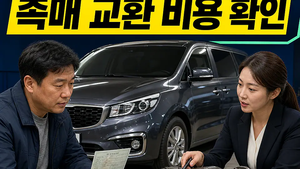 김포 올 뉴 카니발 촉매 교환 비용 대조 포인트