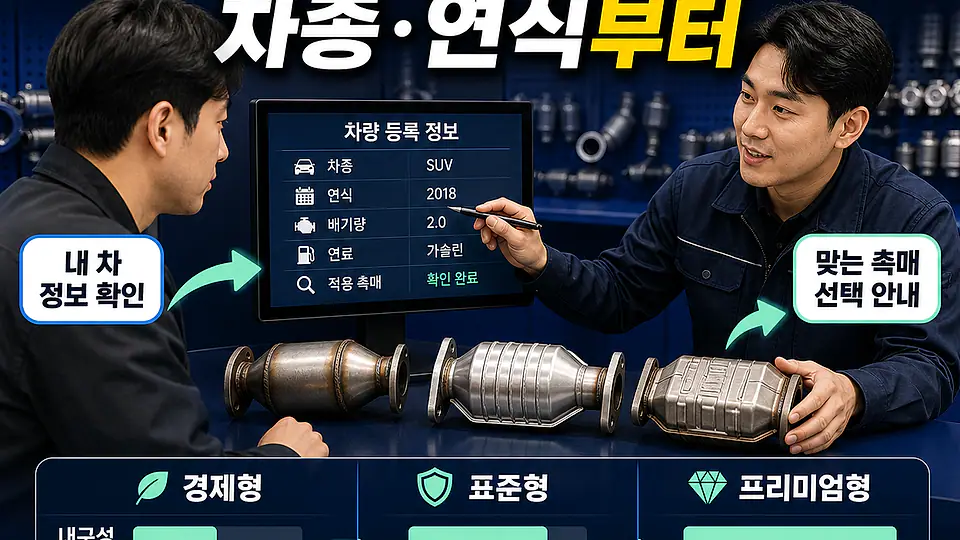 김포 촉매 가격 대조 포인트