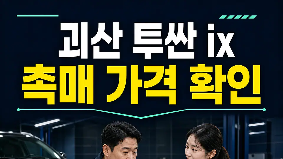 괴산 투싼 ix 촉매 가격 다음 행동