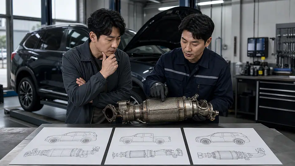 과천 렉스턴 W 촉매 교환 비용 상담 준비