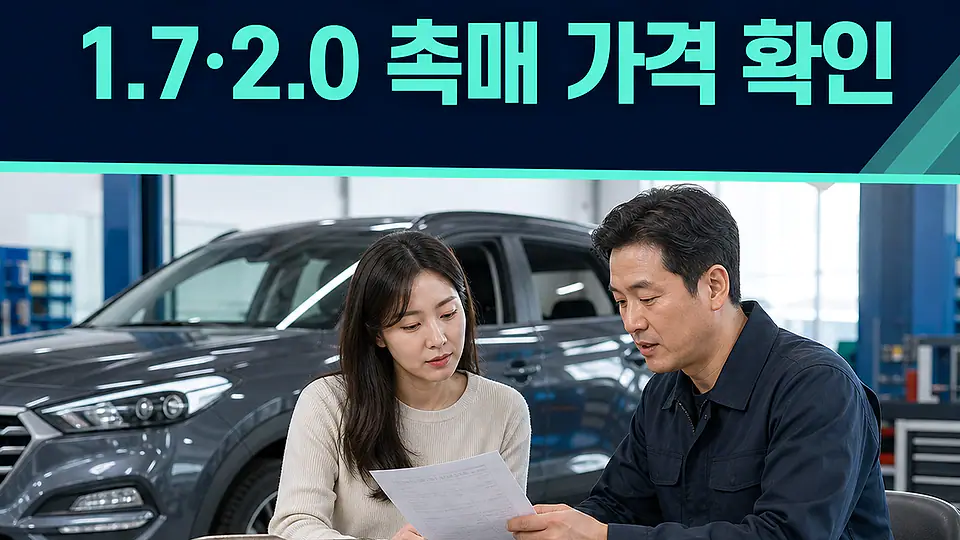 경기 광주 투싼 TL 촉매 가격 대조 포인트