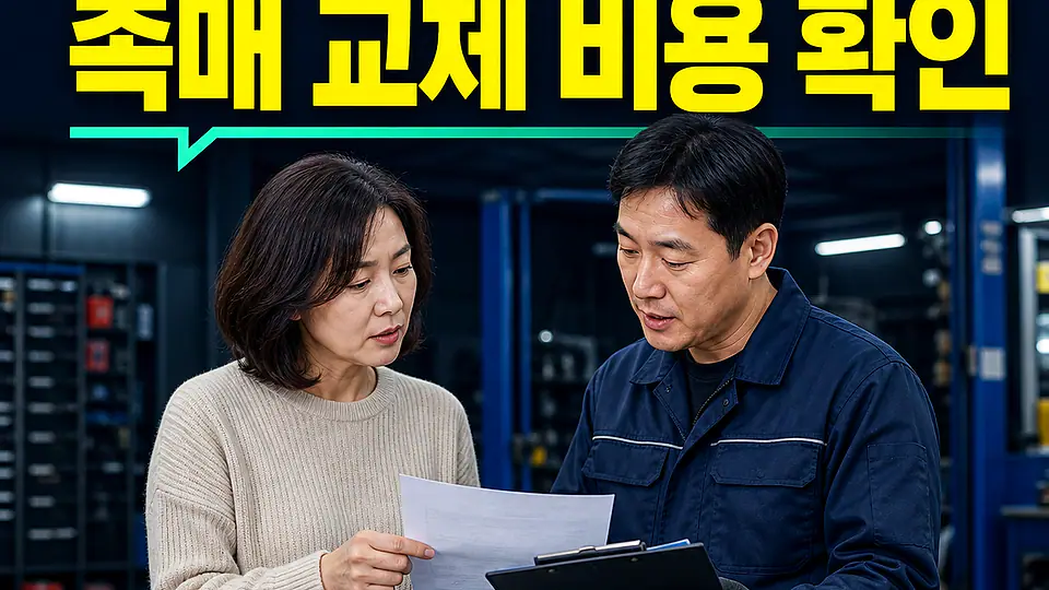 계룡 아반떼 MD 촉매 교체 비용 대조 포인트