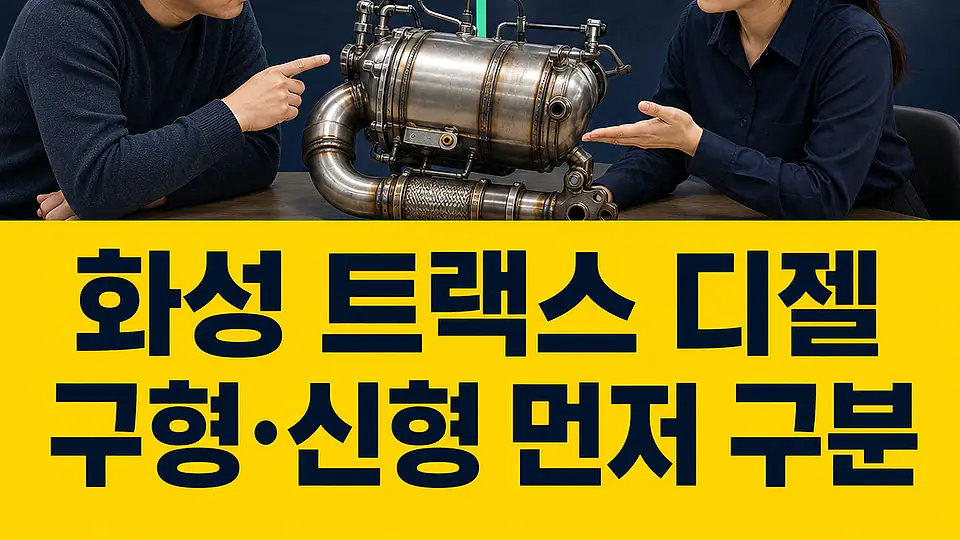 화성 쉐보레 트랙스 디젤 촉매 가격 핵심 대상