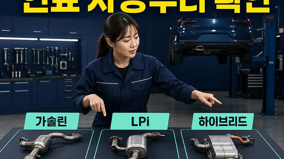 아반떼 CN7 촉매 대조 포인트