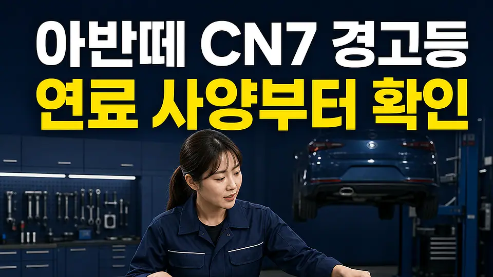 아반떼 CN7 촉매 다음 행동
