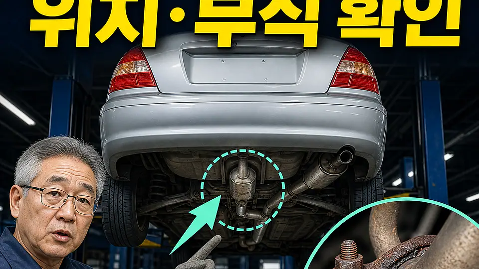 아반떼 XD 촉매 교체 비용 대조 포인트