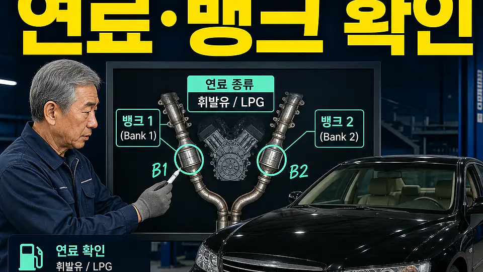 그랜저 TG 촉매 교체 비용 대조 포인트