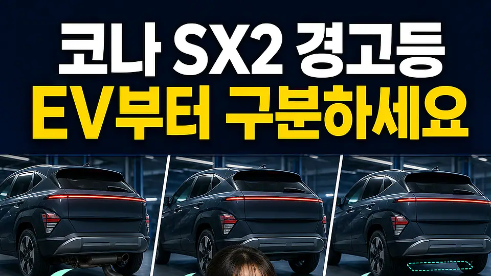 코나 SX2 촉매 경고등 다음 행동
