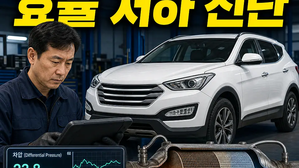 싼타페 DM 촉매 교체 비용 대조 포인트