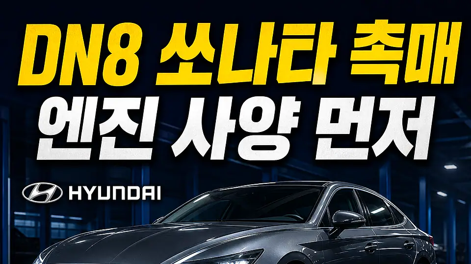 DN8 쏘나타 촉매 다음 행동